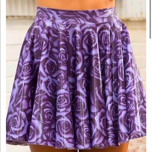 Blackmilk: imperial rose cheerleader skirt